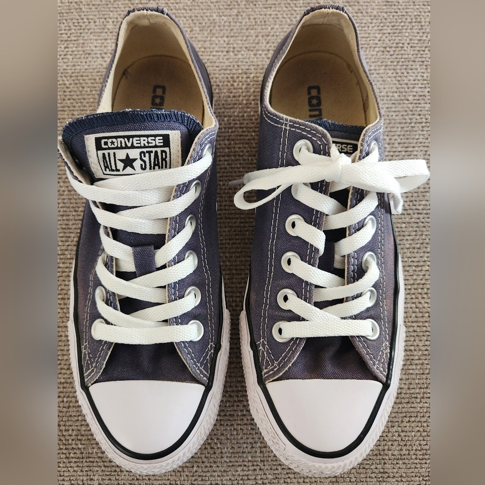 Converse Gray and White Women's Sneakers
